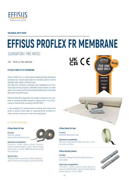 Technical Data Sheet Effisus ProFlex FR