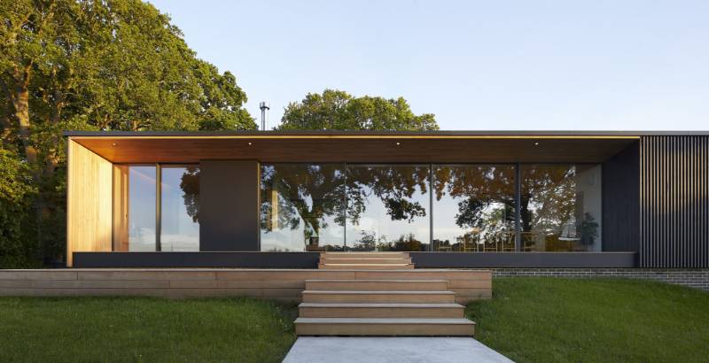 Island Rest: the contemporary family home featuring Reynaers Hi-finity sliding system