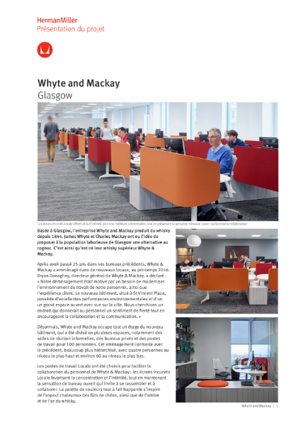 Case Study - Whyte and Mackay - Herman Miller