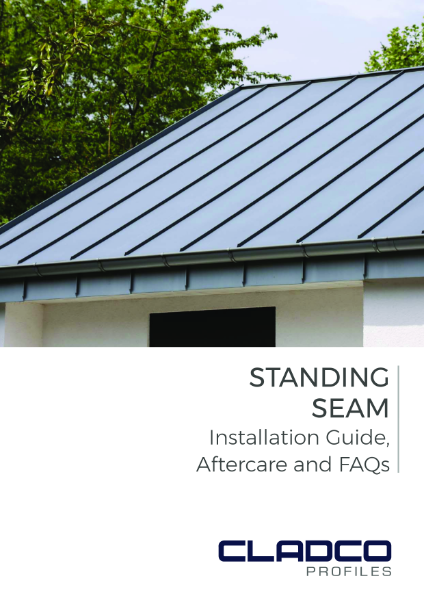 Cladco Standing Seam Steel Roofing & Cladding Installation Guide