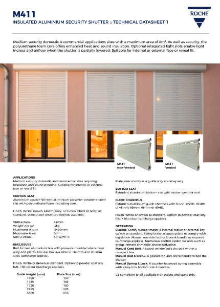 M411 Datasheet