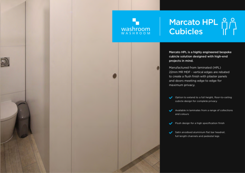 Marcato HPL cubicles