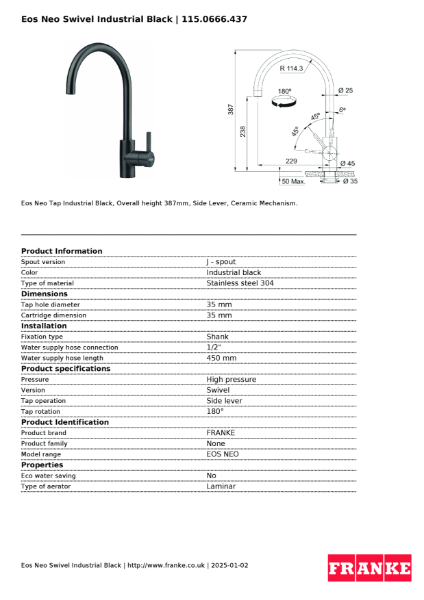 Product Sheet 115.0666.437