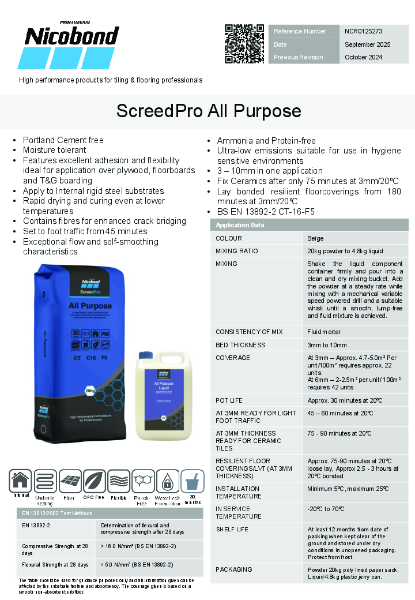 Nicobond ScreedPro All Purpose