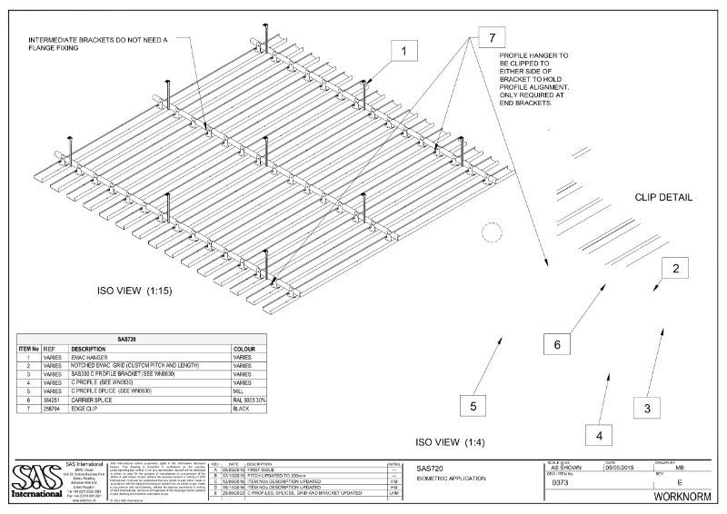 SAS720 Isometric Application