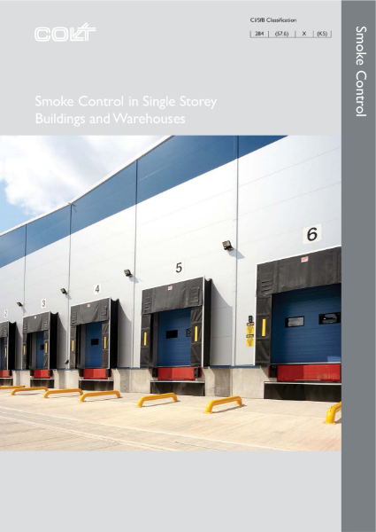 Smoke control in single storey buildings and warehouses