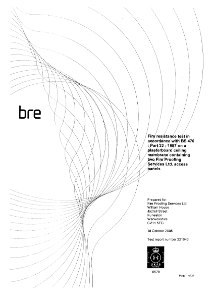 BRE Certificate