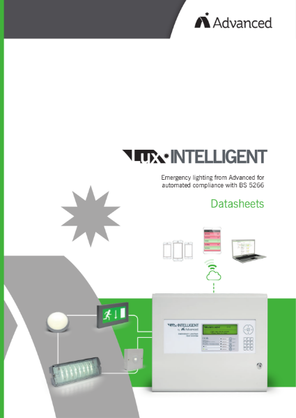 Datasheets - LuxIntelligent Emergency Lighting Control System