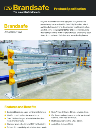 Armco Safety End - Brandsafe Spec Sheet