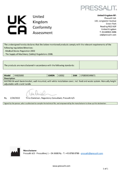 UK Conformity Assessed (UKCA)