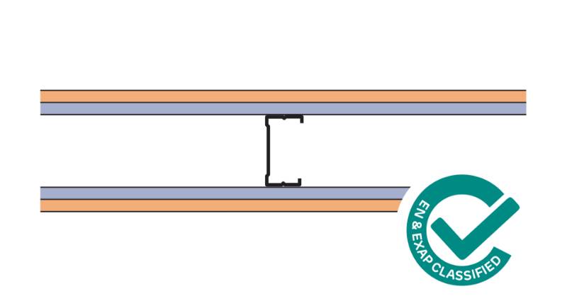 Siniat Single Frame Partition CS70R-12Aq12dB