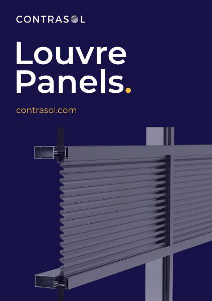 Contrasol Louvre Panel Data Sheet