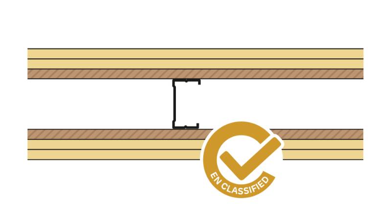 Siniat Single Frame Metal Stud Partition CS70R-215Un15Ply - Metal Stud Partitioning