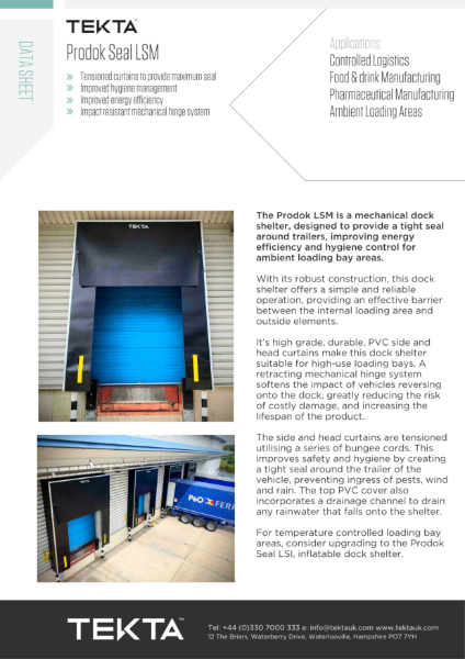 Prodok Seal LSM Datasheet