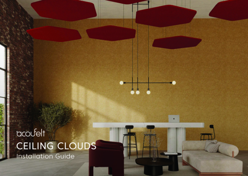 Acoufelt Ceiling Clouds Installation Guide
