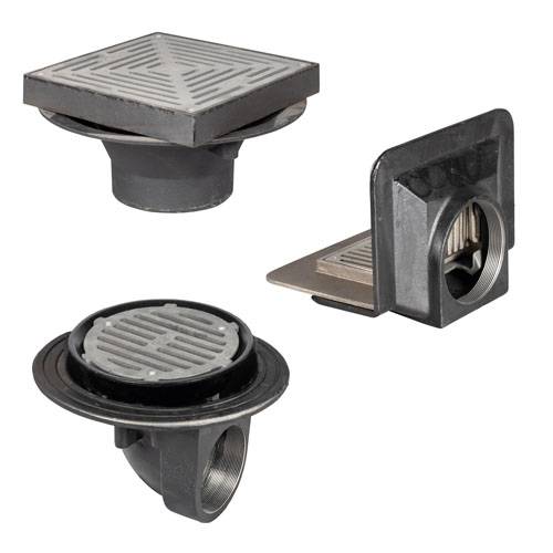 Wade (WB Series) Cast Iron Roof Outlets