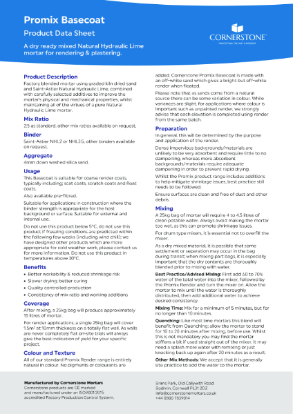 Promix Basecoat - Product Data Sheet