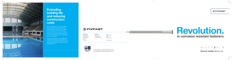 SureFast corrosion resistant fasteners