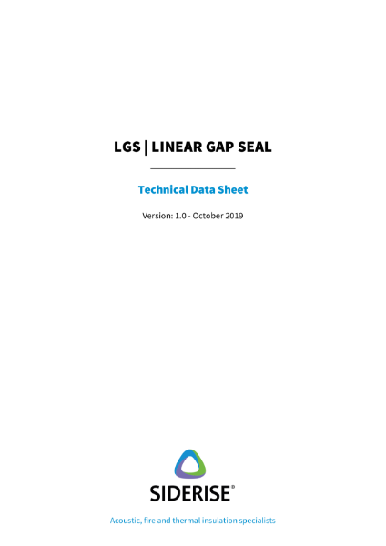 Linear Gap Seal - LGS v1