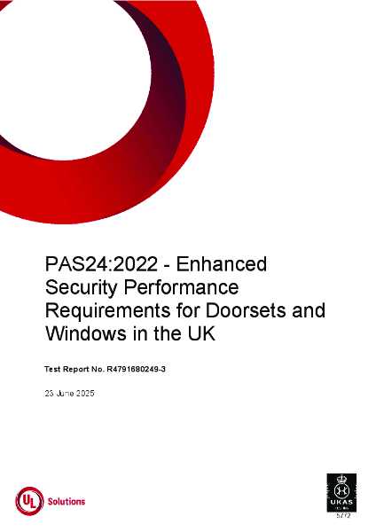 PAS 24 Certification - Sash Windows