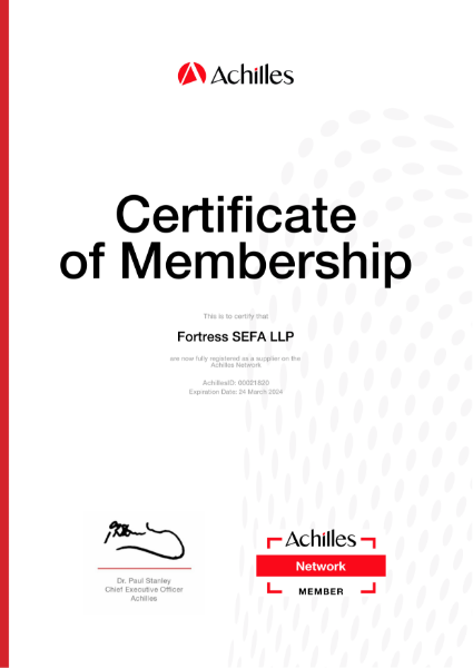 Achilles H&S Cert