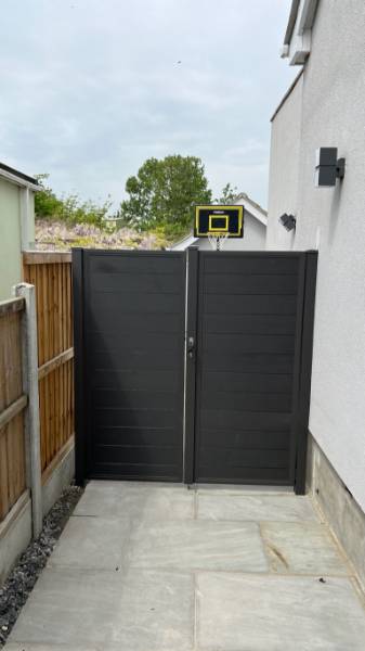 FSC 100% Saige Composite Gate - Pedestrian & Driveway Gates