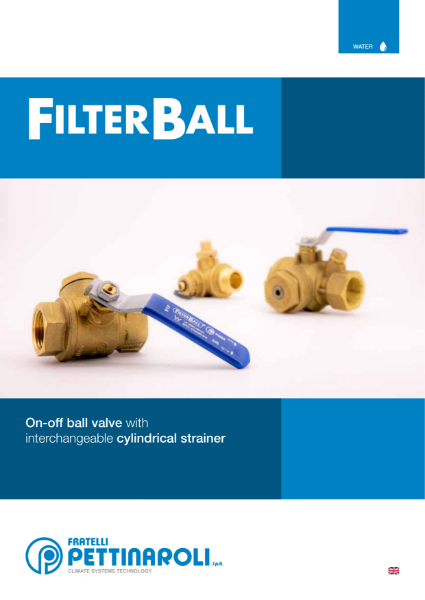 Pettinaroli Filterball Sales Brochure