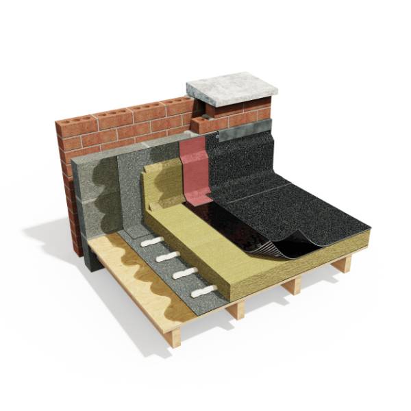 Profiles XL FireSmart Plus System - Warm Roof / Safe2Torch / Partial Bond / Heated / MW - System Number 12