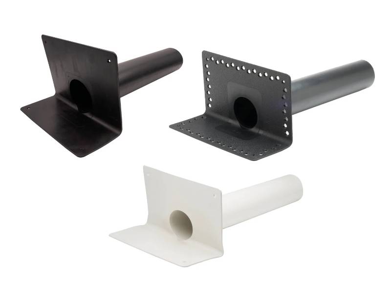 Horizontal Parapet Drain Round