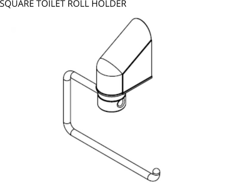 Anti-Ligature Toilet Roll Holder