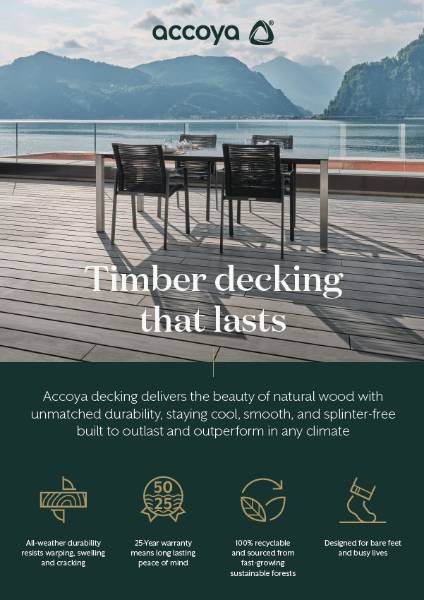 Accoya  Decking Flyer