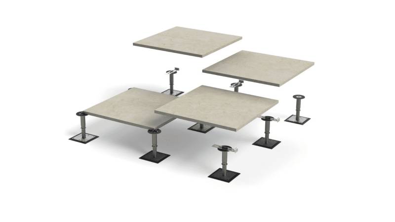 Fixed Head Pedestal Paving System - TerraSmart® IGNO