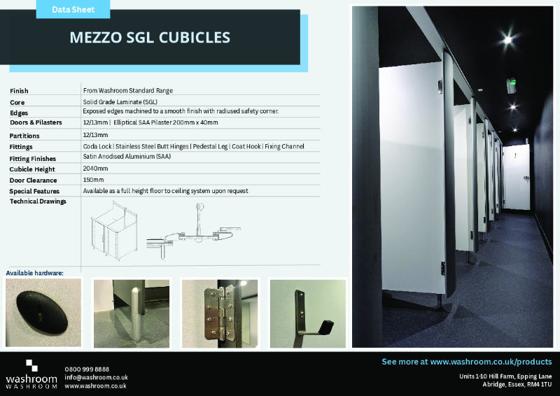 Mezzo SGL Cubicles