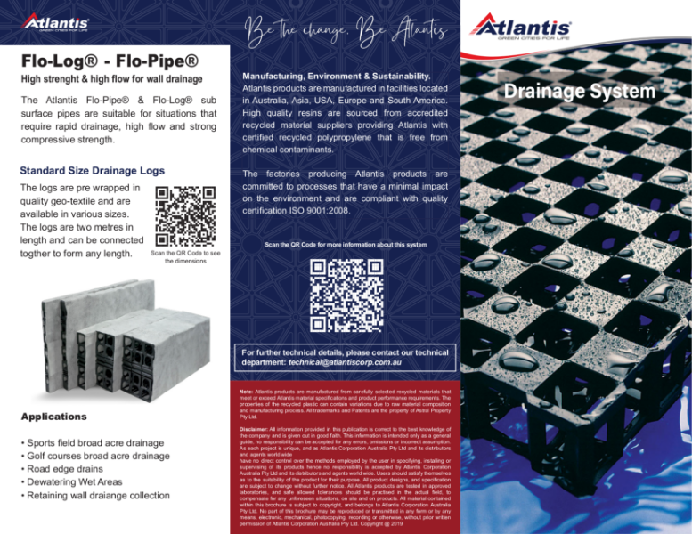 Atlantis Drainage System