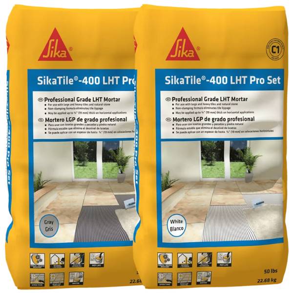 SikaTile®-400 LHT Pro Set - Polymer-Modified Mortar