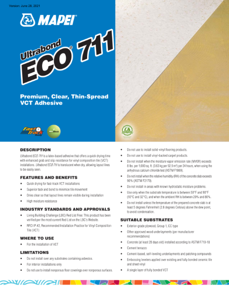 Ultrabond ECO®  711