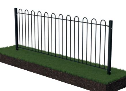 Bow Top Fencing | Metal Railings