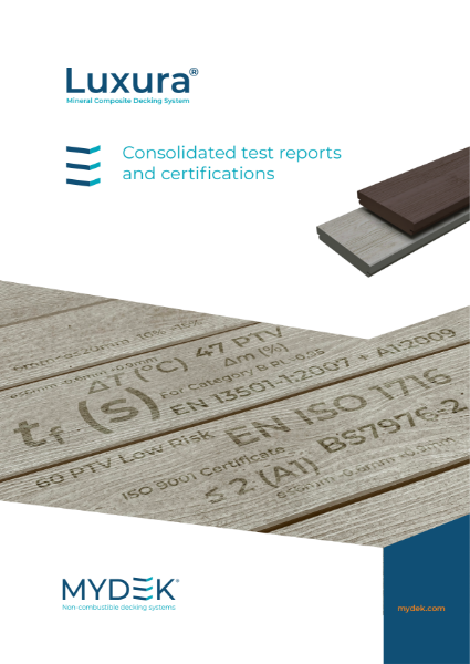 Test and Certification Reports - Luxura Mineral Composite Decking