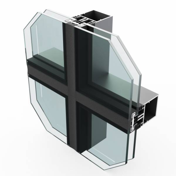 SF52 Silicone Glazed Curtain Wall System