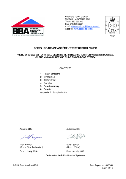 S315A PAS 24:2016 Certificate