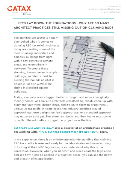 Architect Companies- Read this!