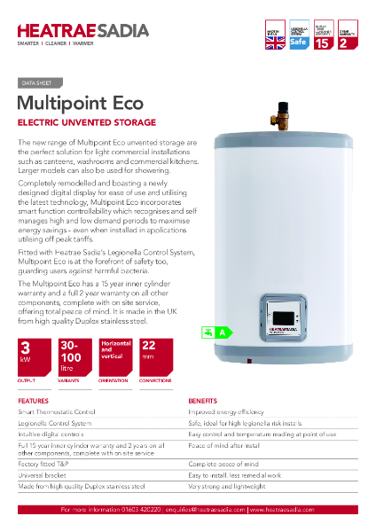 Multipoint Eco 30–100 - Data Sheet
