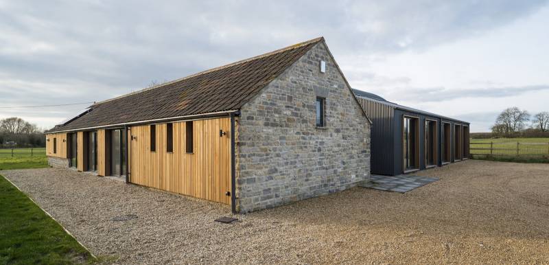 Brunnea treated Canadian Western Red Cedar Timber Cladding Case Study - NORclad - Orme Architects New Office