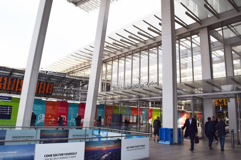 AATi Anti-slip Stair Nosings for London Bridge Station