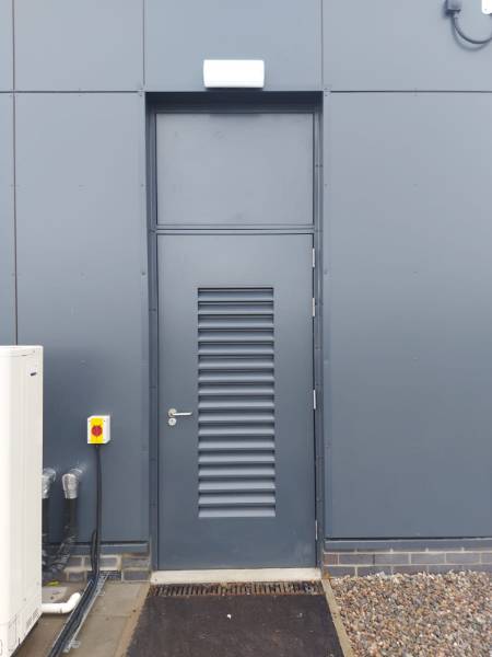 XD10 Single Steel Security Door Set