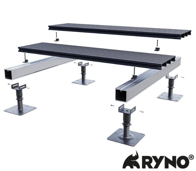 TerraSmart® Aluminium Decking System - Non-combustible - Non-combustible Aluminium Decking System