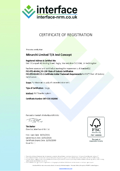 FSC Certificate & CoC Audit Report