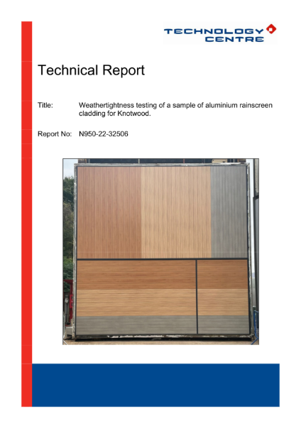 CWCT structural testing 