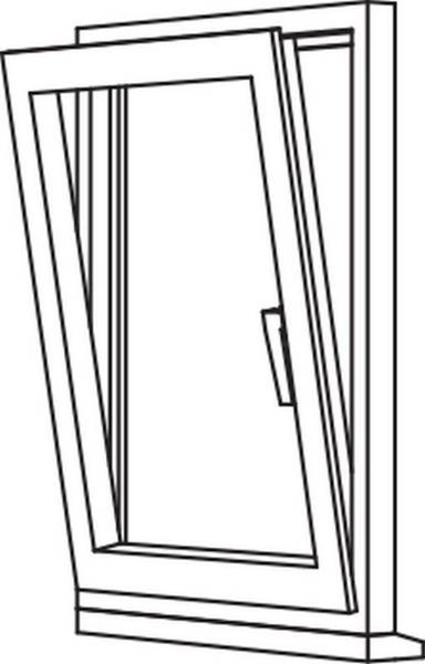 Zendow 5000 Tilt & Turn (Standard Sash) - TT1 Single Opener