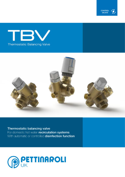 Pettinaroli Thermal Balancing Valve Sales Brochure